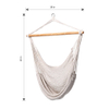 Polyester Caribbean Jumbo Hammock Chair for Indoor And Outdoor