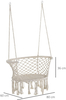 Semicircle Macrame Hammock Swing Chair for Inddor And Outdoor