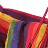 Hanging Hammock Swing with Two Cushions for Indoor And Outdoor Stripe Colors