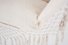 Hammock Chair with Two Cushions And Tassels for Indoor And Outdoor