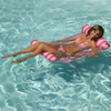 Inflatable water hammock