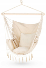 Haning swing chair with Two Cushions and tassels