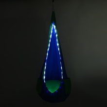 Hammock Pod Kid Swing with LED Light for Indoor And Outdoor