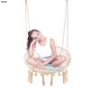 Round Handmade Macrame Hammock Swing Chair for Inddor And Outdoor