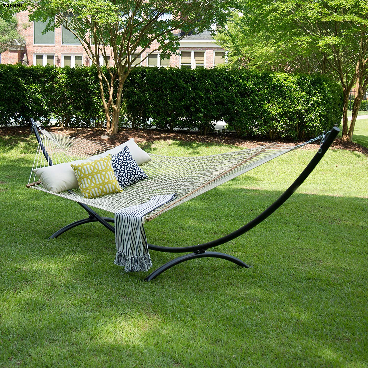 Cotton Rope Hammock for Indoor And Outdoor