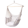 Hanging Hammock Swing with Two Cushions Plain Color