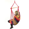 Hanging Hammock Swing with Two Cushions for Indoor And Outdoor Stripe Colors
