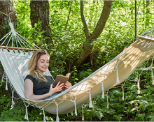 Hammock with Tassels for Indoor And Outdoor