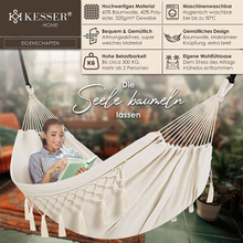 Macrame Fringe Hammock for Indoor And Outdoor