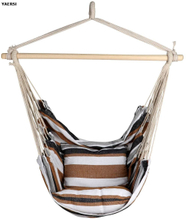 Hanging Hammock Swing with Two Cushions for Indoor And Outdoor