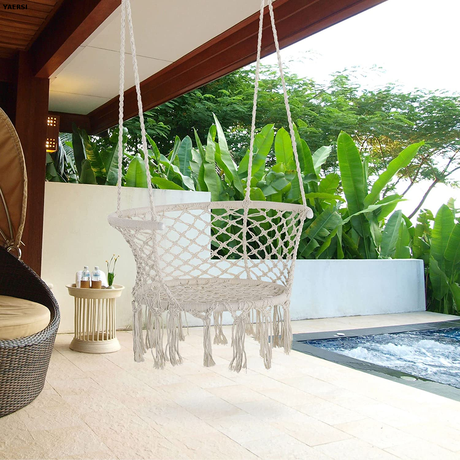 Macrame Hammock Swing Chair for Inddor And Outdoor