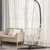 Semicircle Macrame Hammock Swing Chair for Inddor And Outdoor
