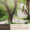 Macrame Fringe Hammock for Indoor And Outdoor